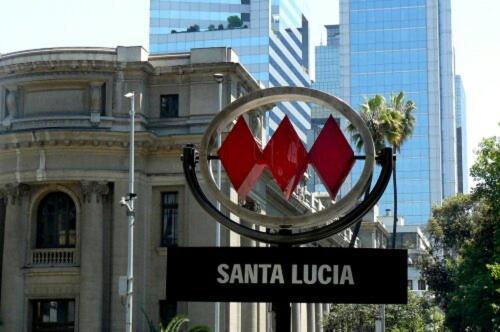 Depto 707 Excelente Ubicacion Metro Sta Lucia, Barrio Paris Londres Centro Santiago公寓 外观 照片