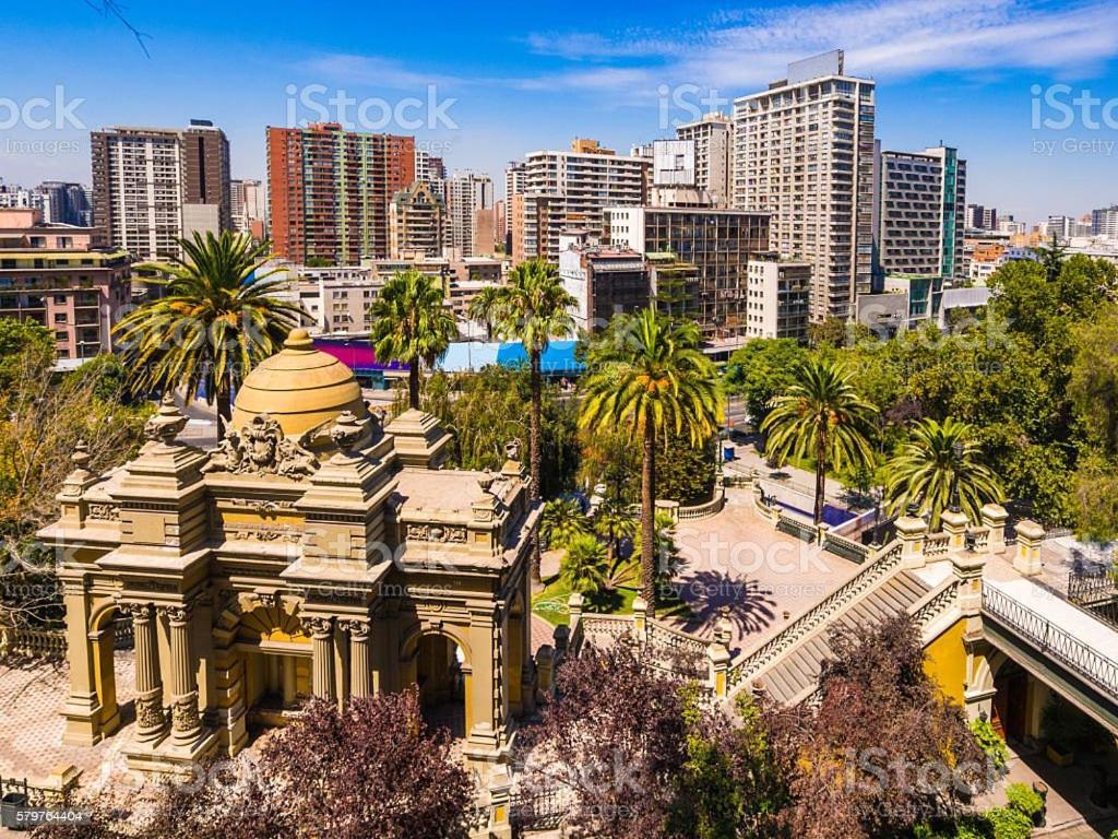 Depto 707 Excelente Ubicacion Metro Sta Lucia, Barrio Paris Londres Centro Santiago公寓 外观 照片
